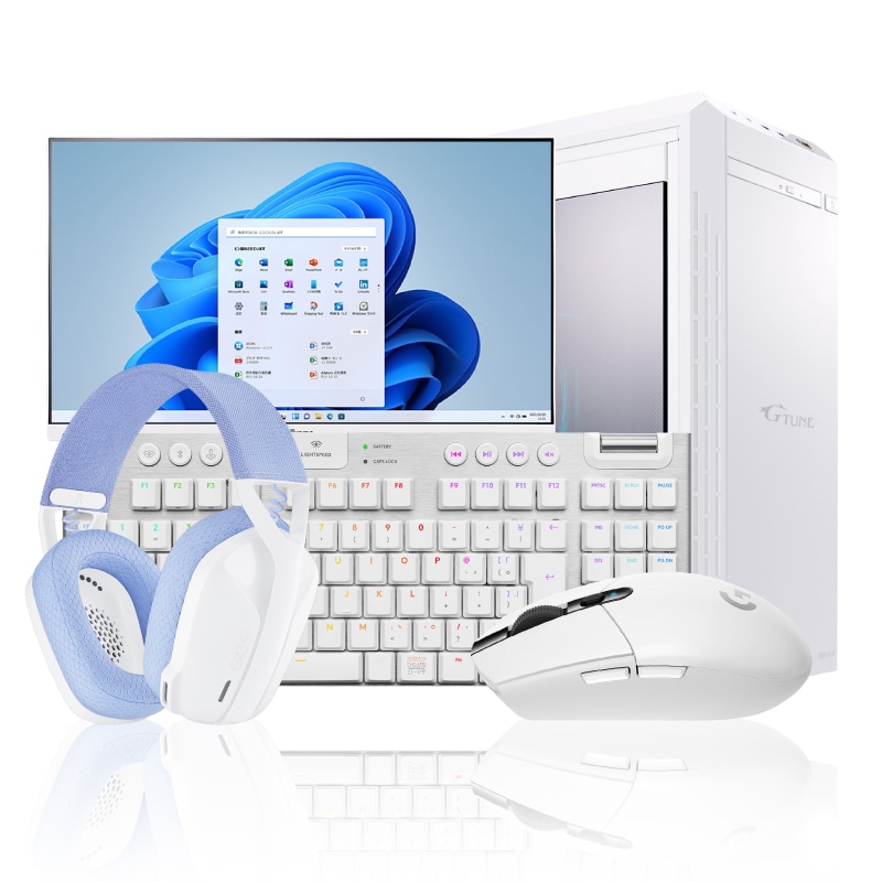 G TUNE DG-I5G60(ホワイト5点セット)