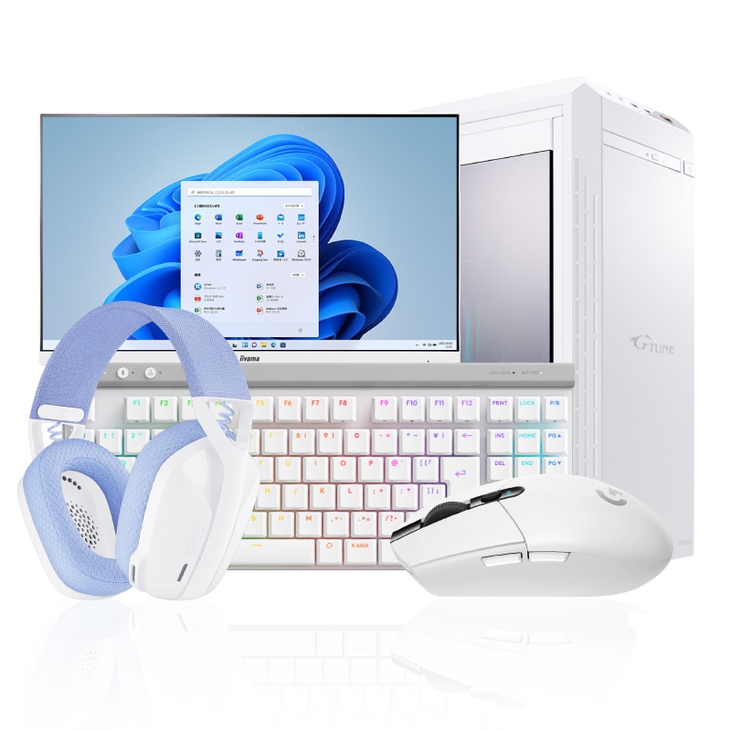 G TUNE DG-I5G60(ホワイト5点セット)