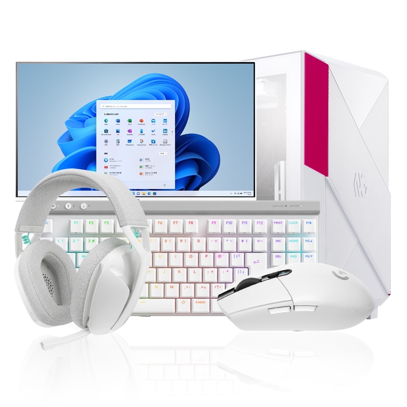 NEXTGEAR JG-A7G60（ホワイト5点セット）